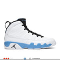 Air Jordan 9 UNC Powder Blue 2010 (USED)