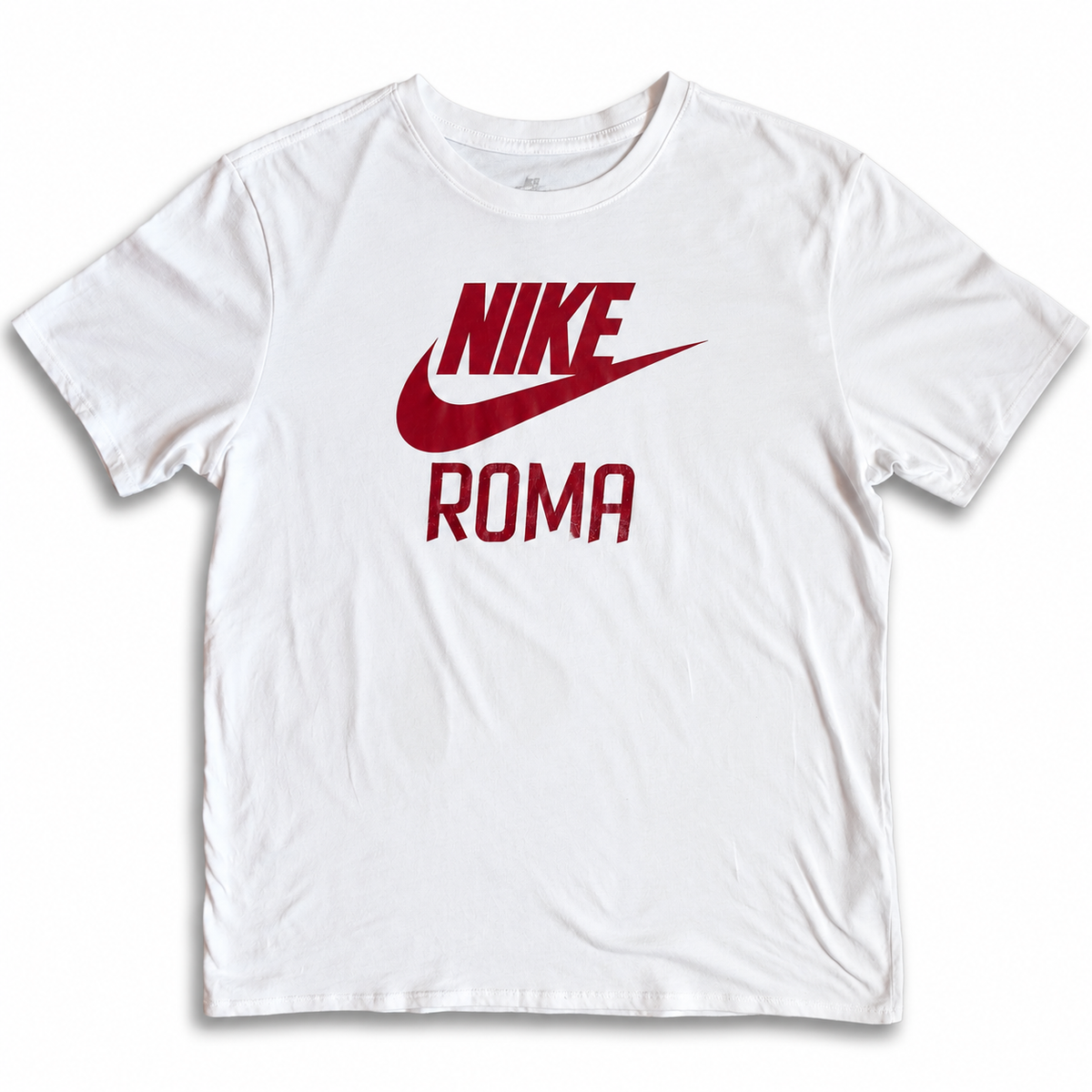 Nike Rome AS Roma Store Tee White 2017 (USED)