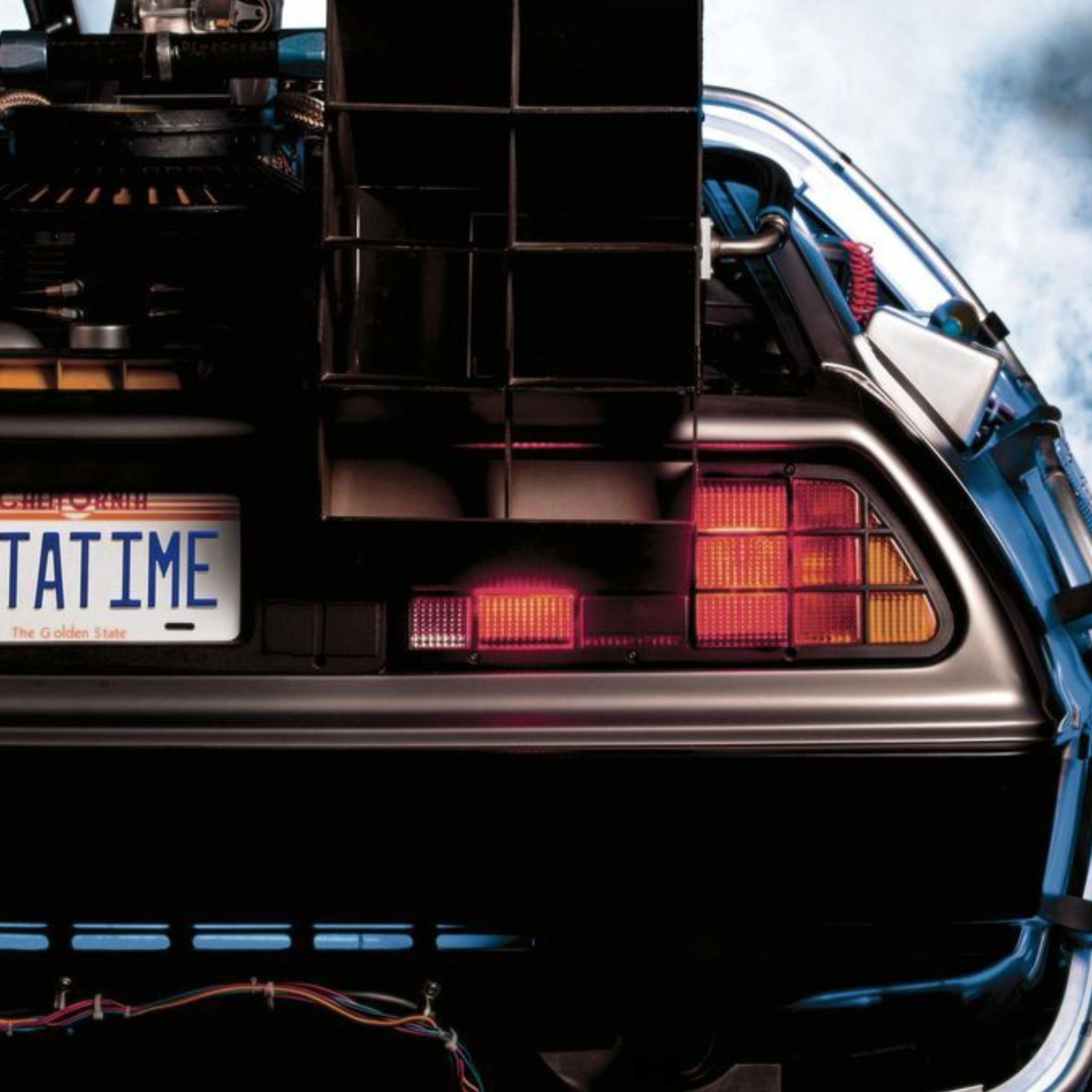 Kith for Back to the Future DeLorean Blueprint Pocket Tee