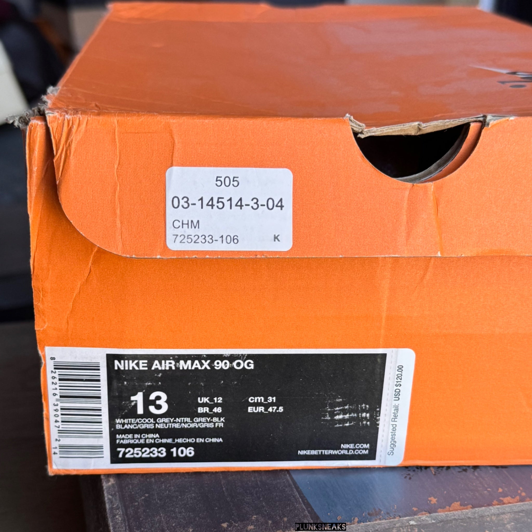 Nike Air Max 90 Infrared 2015 (USED)