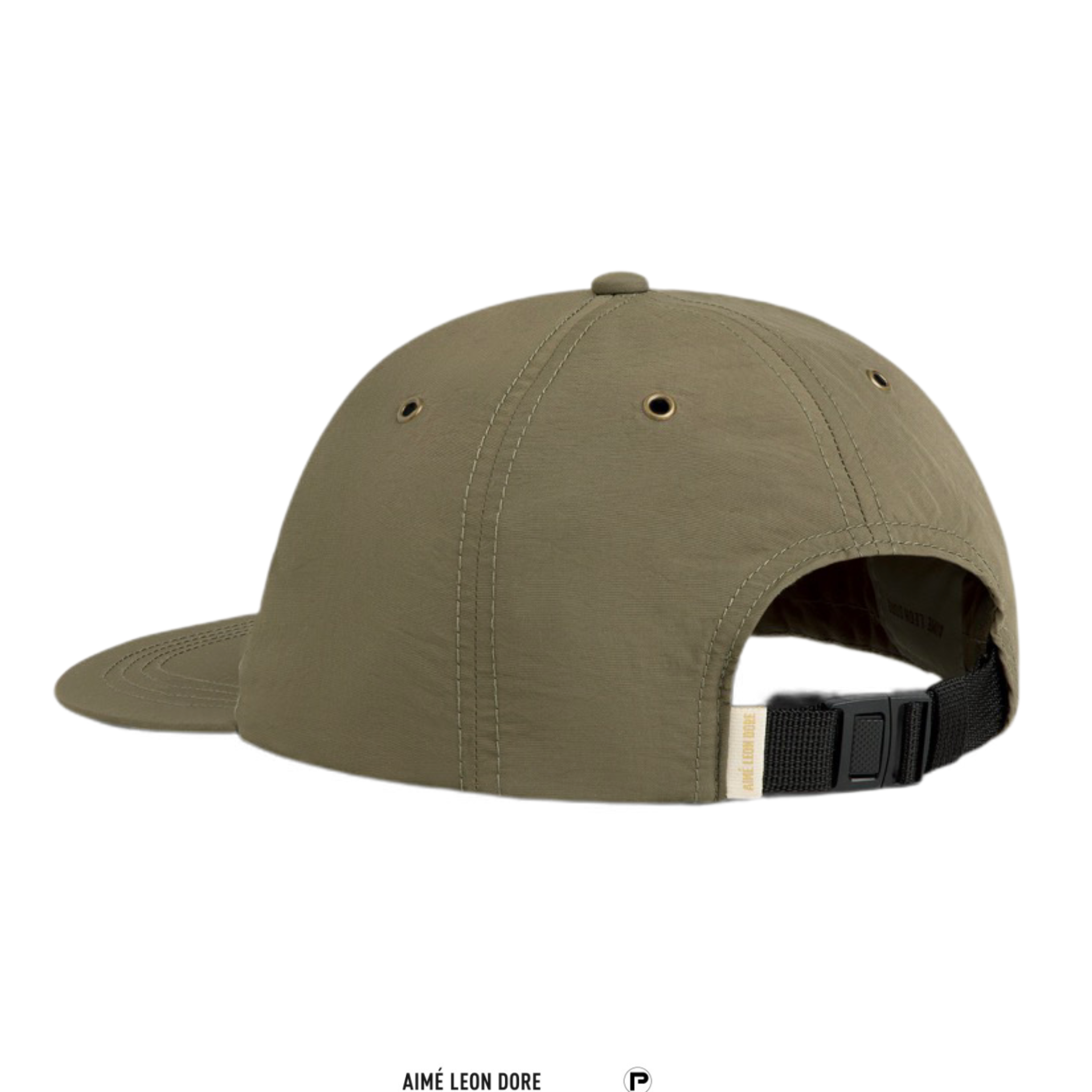 Aimé Leon Dore Nylon Script Sport Hat Kalamata Green