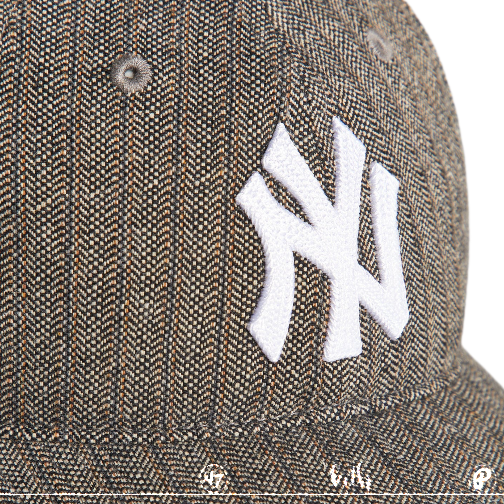 Kith & '47 for the MLB New York Yankees Barre Stripe Franchise LS Fitted Cap