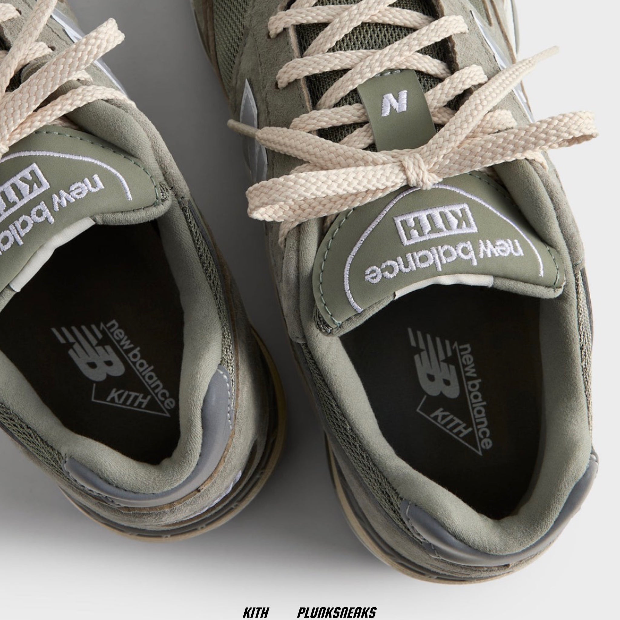 Kith 101 New Balance 991v1 MiUK Vetiver 2026
