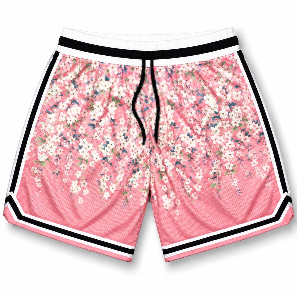 John Elliott Kabuki Cherry Blossom Game Short Pink 2019 (USED)