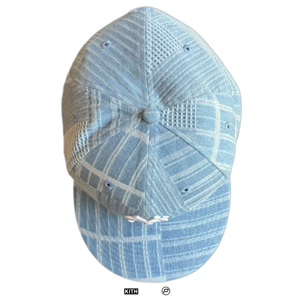 Kith x New Era New York Yankees Japanese Indigo Jacquard Low Profile Cap 2023 (USED)