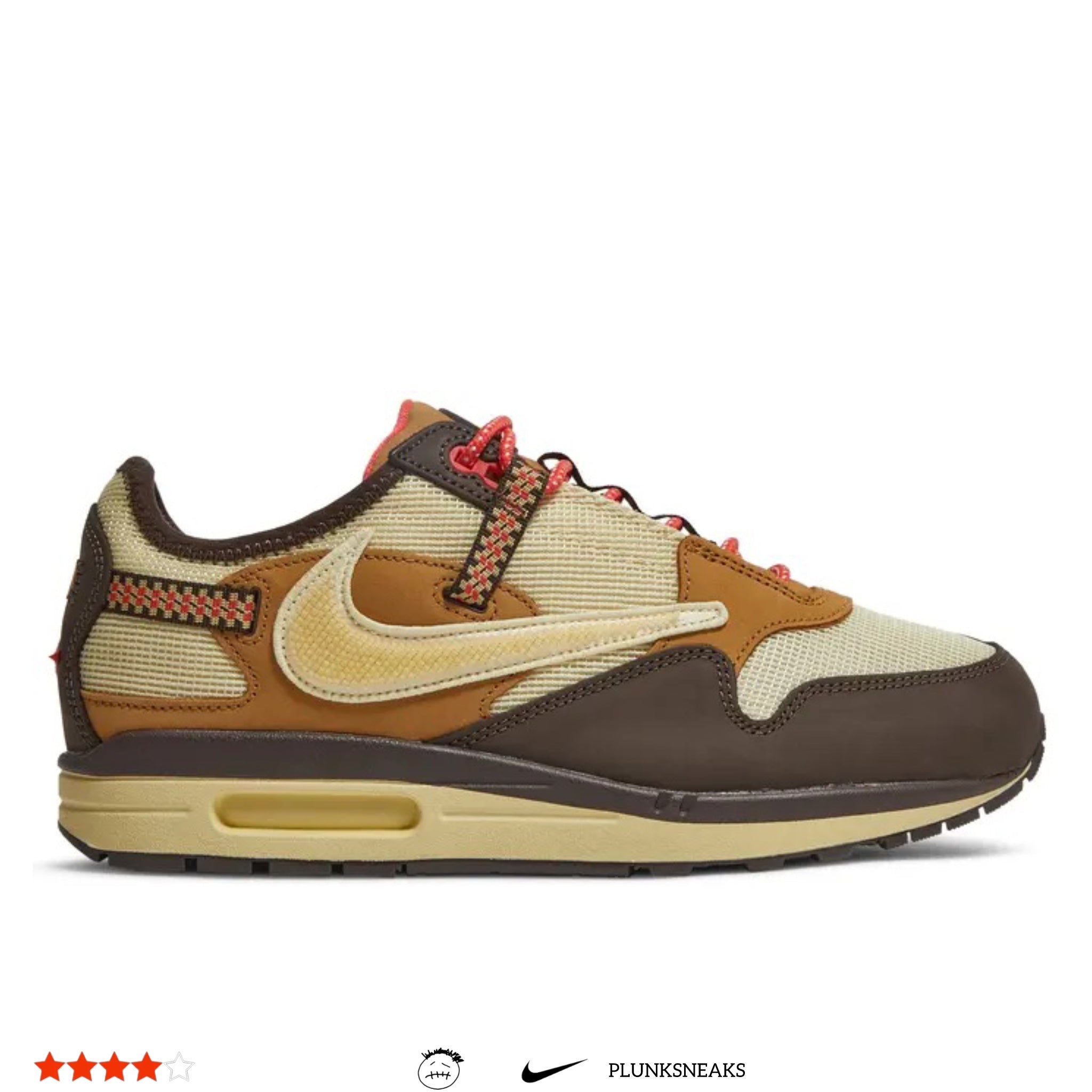 Travis Scott Nike Air Max 1 Baroque Brown 2022 (USED)