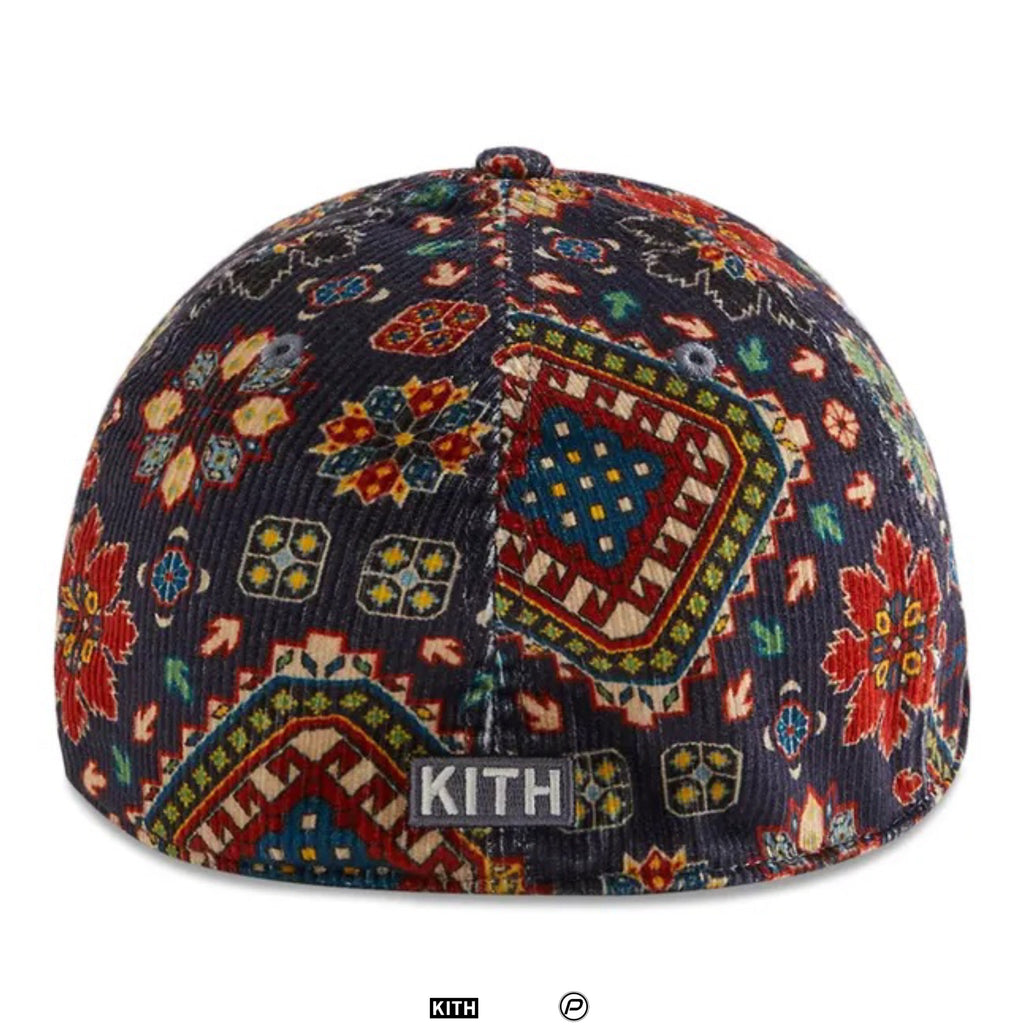 Kith & '47 For The New York Yankees Franchise LS With Printed Corduroy Fitted Cap 'Ink' 2023 (USED)
