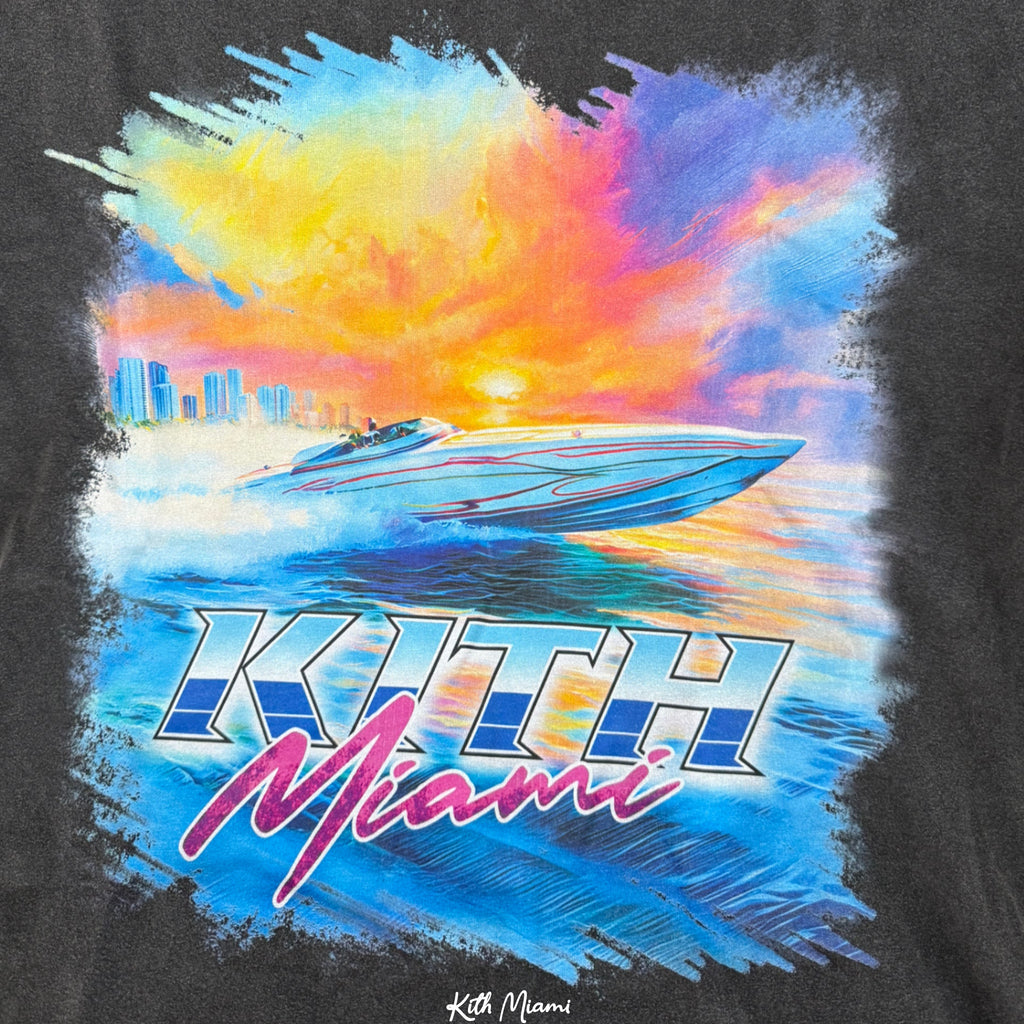 Kith Miami Speed Boat Vintage Tee | Store Exclusive