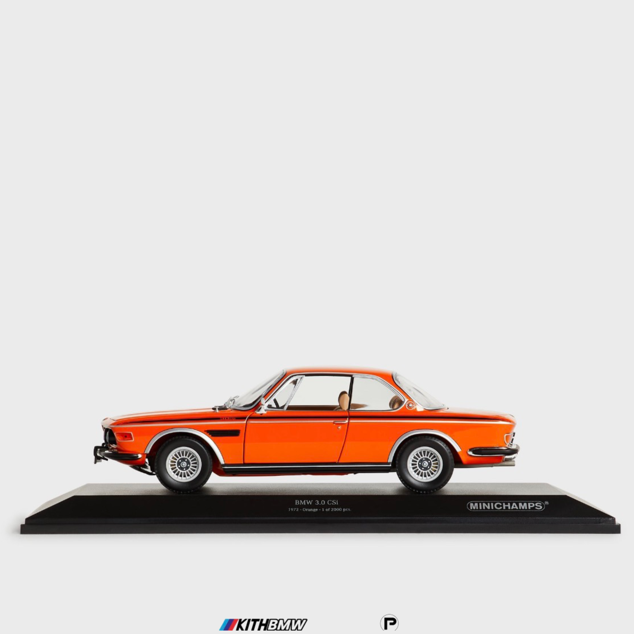 Kith for BMW CSi 3.0 1:18 Diecast Model Car