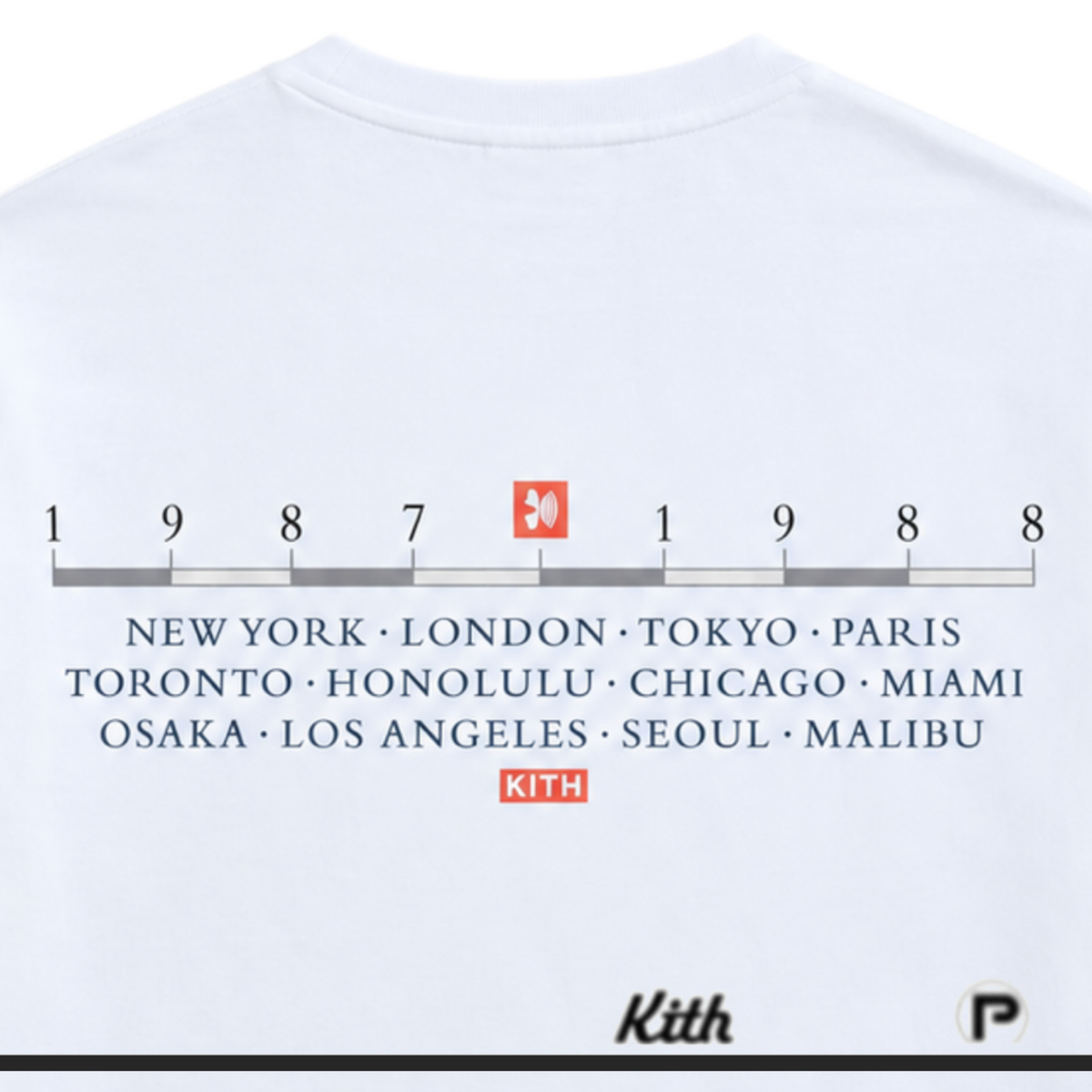 Kith Records for Depeche Mode Masses Tour Vintage Alex Tee White 2026