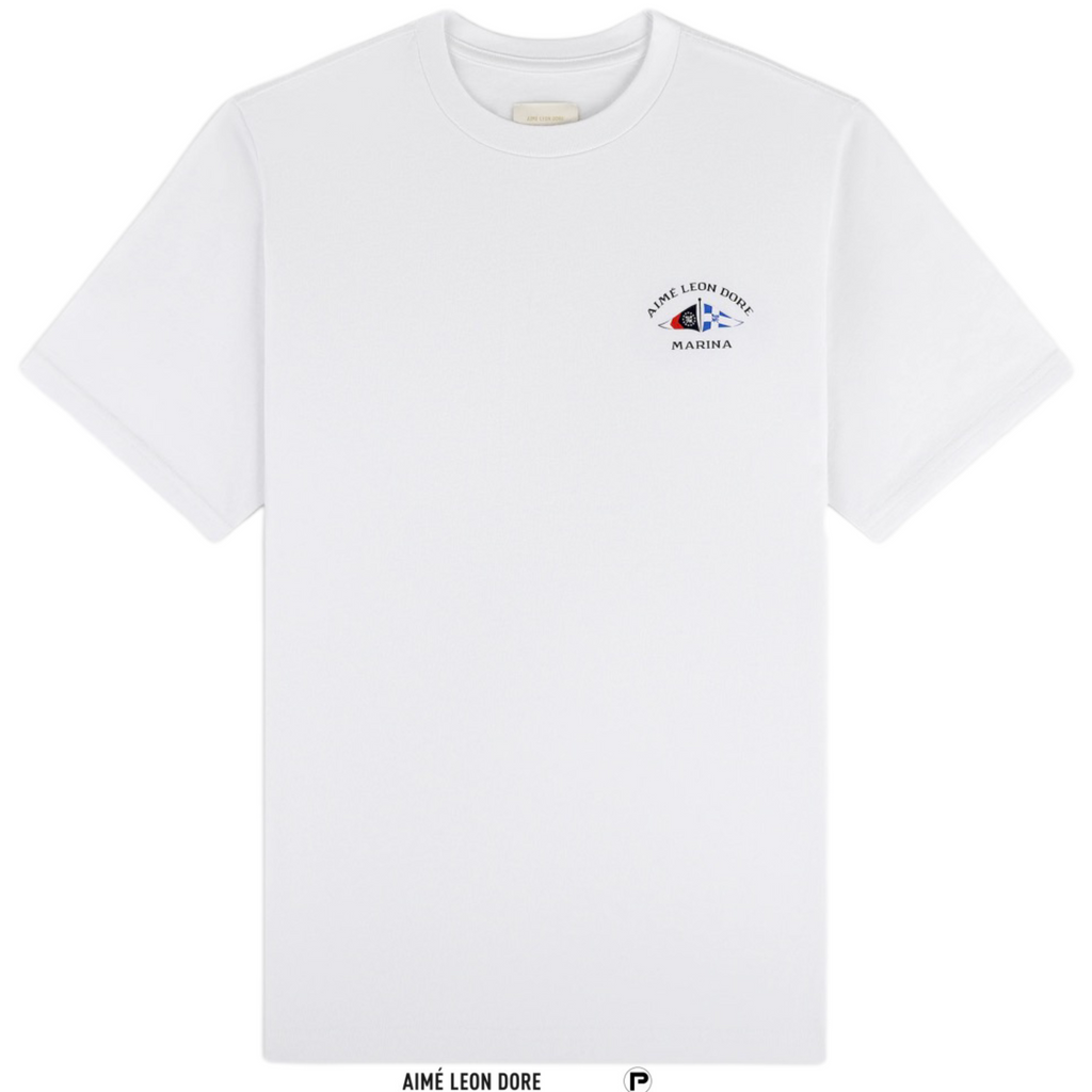 Aimé Leon Dore Marina Tee Bright White