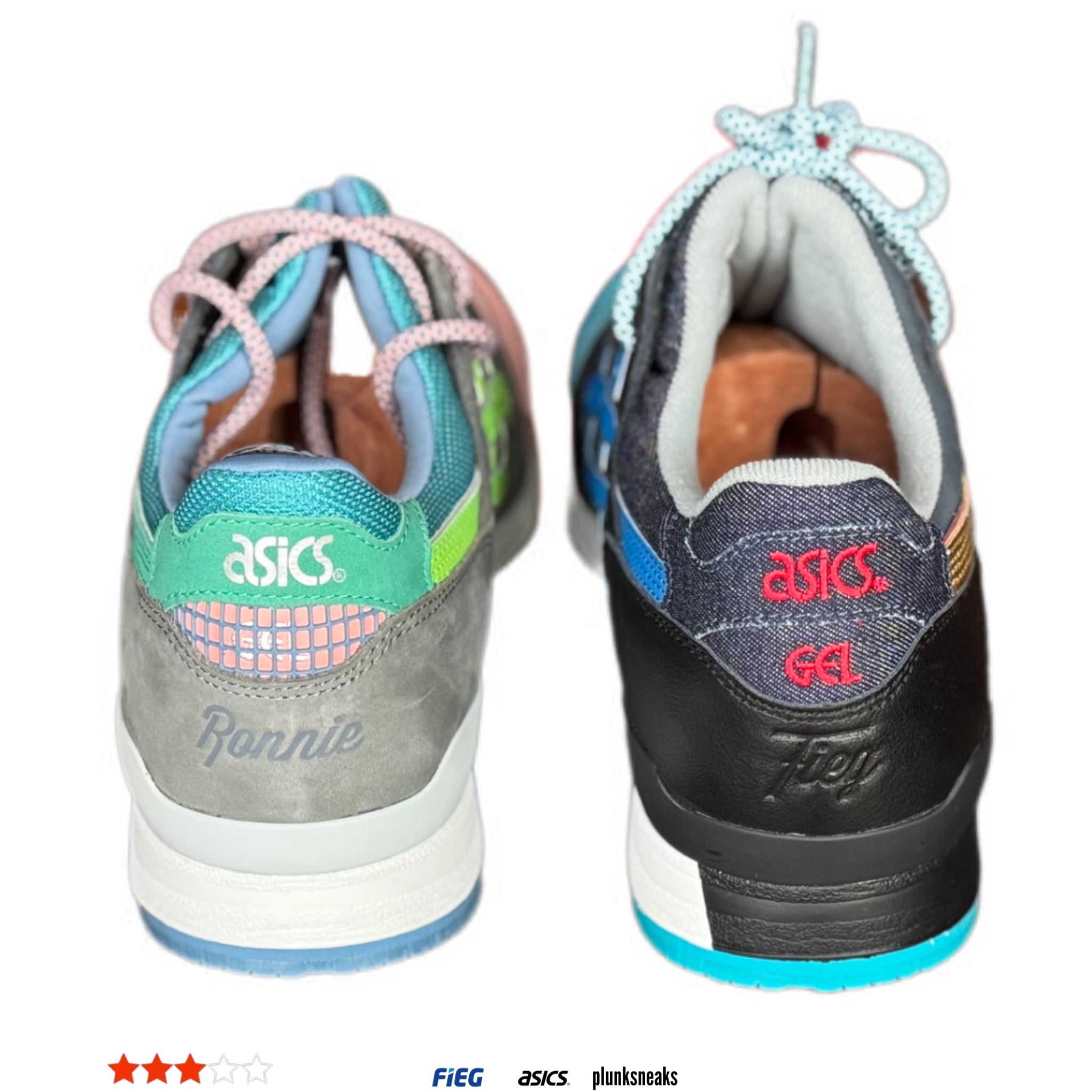 Kith Ronnie Fieg ASICS Gel Lyte 3 Homage Special Box 2015 (USED)