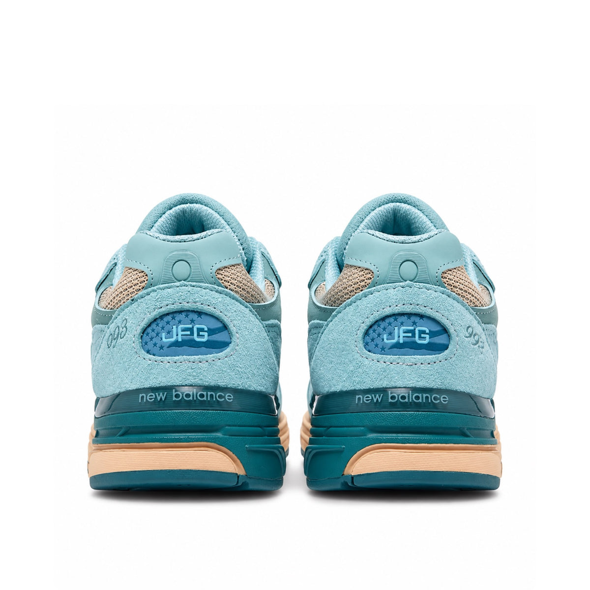 Joe Freshgoods New Balance 993 MiUSA Performance Art Arctic Blue 2022 (USED)