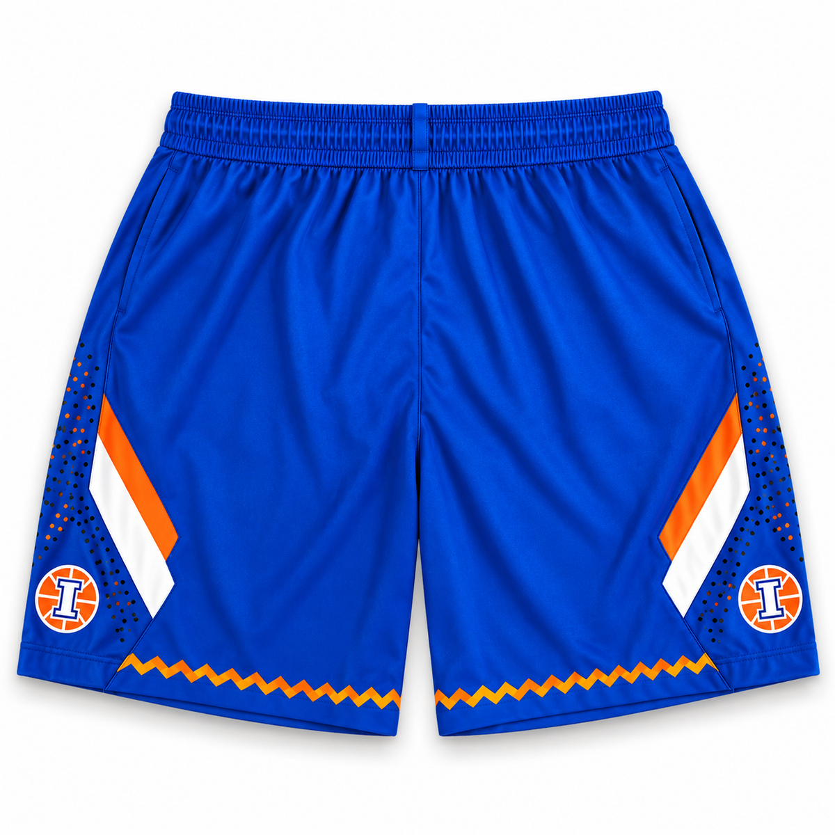 Nike Authentic Dri-Fit 2011-2012 Illinois Fighting Illini Short (USED)