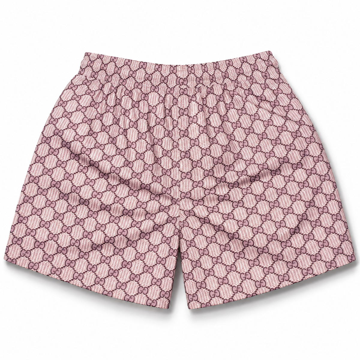 Bravest Studios Gucci-Inspired Mesh Monogram Shorts Rose 2020 (USED)