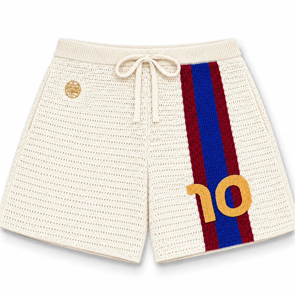 Aime Leon Dore 10 Year Anniversary Knit Soccer Short Sandrift 2023