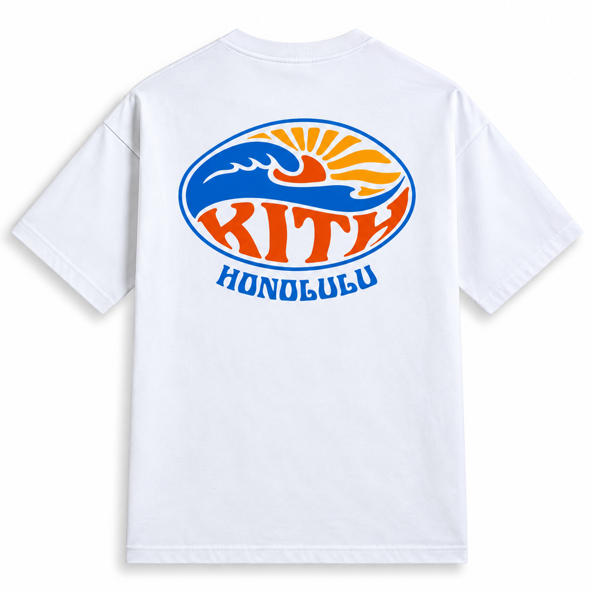 Kith Hawaii Frontside Surf Tee White | Store Exclusive 2026