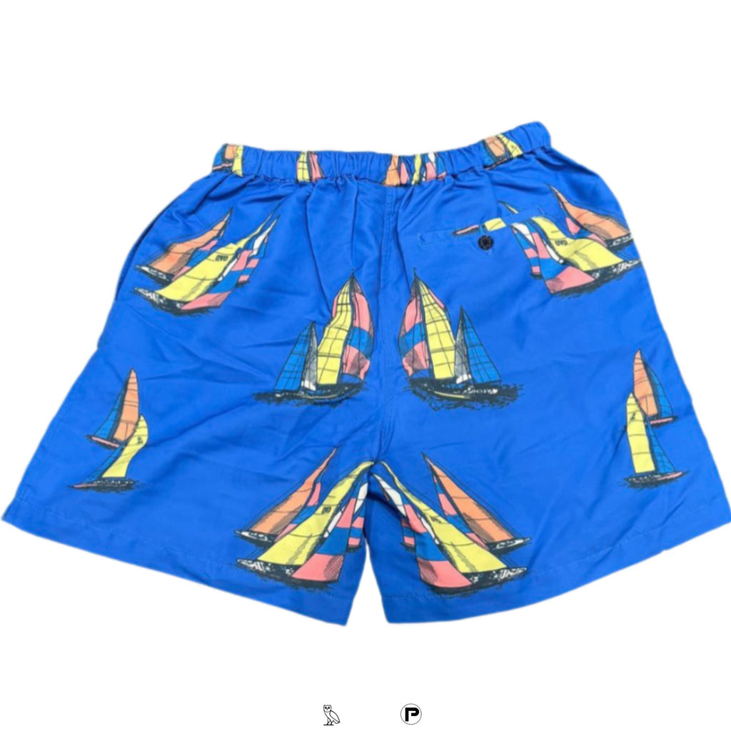 Octobers Very Own Sailboat Print Swim Short 2025 (USED)