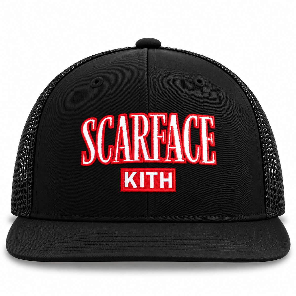 Kith for Scarface Nolan Trucker Hat Black 2025