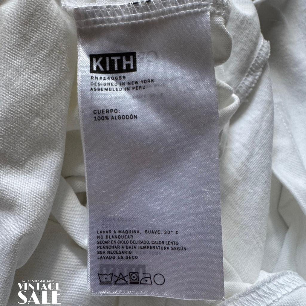 Kith Needlepoint Classic Box Logo Tee 2023 (USED)