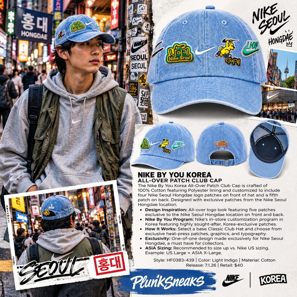 Nike By You Korea Logo Club Cap | Store Exclusive 2026