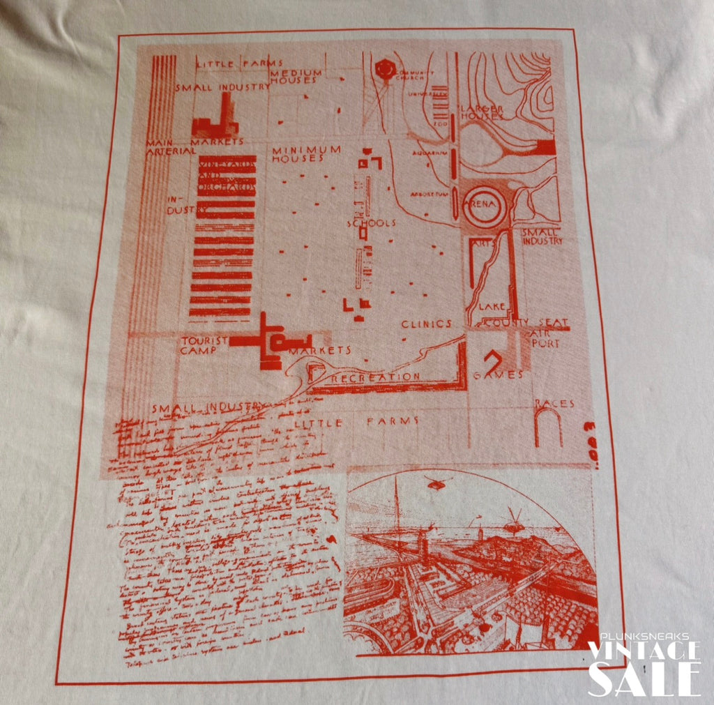 Kith Frank Lloyd Wright Foundation Drawing Tee 2023 (USED)