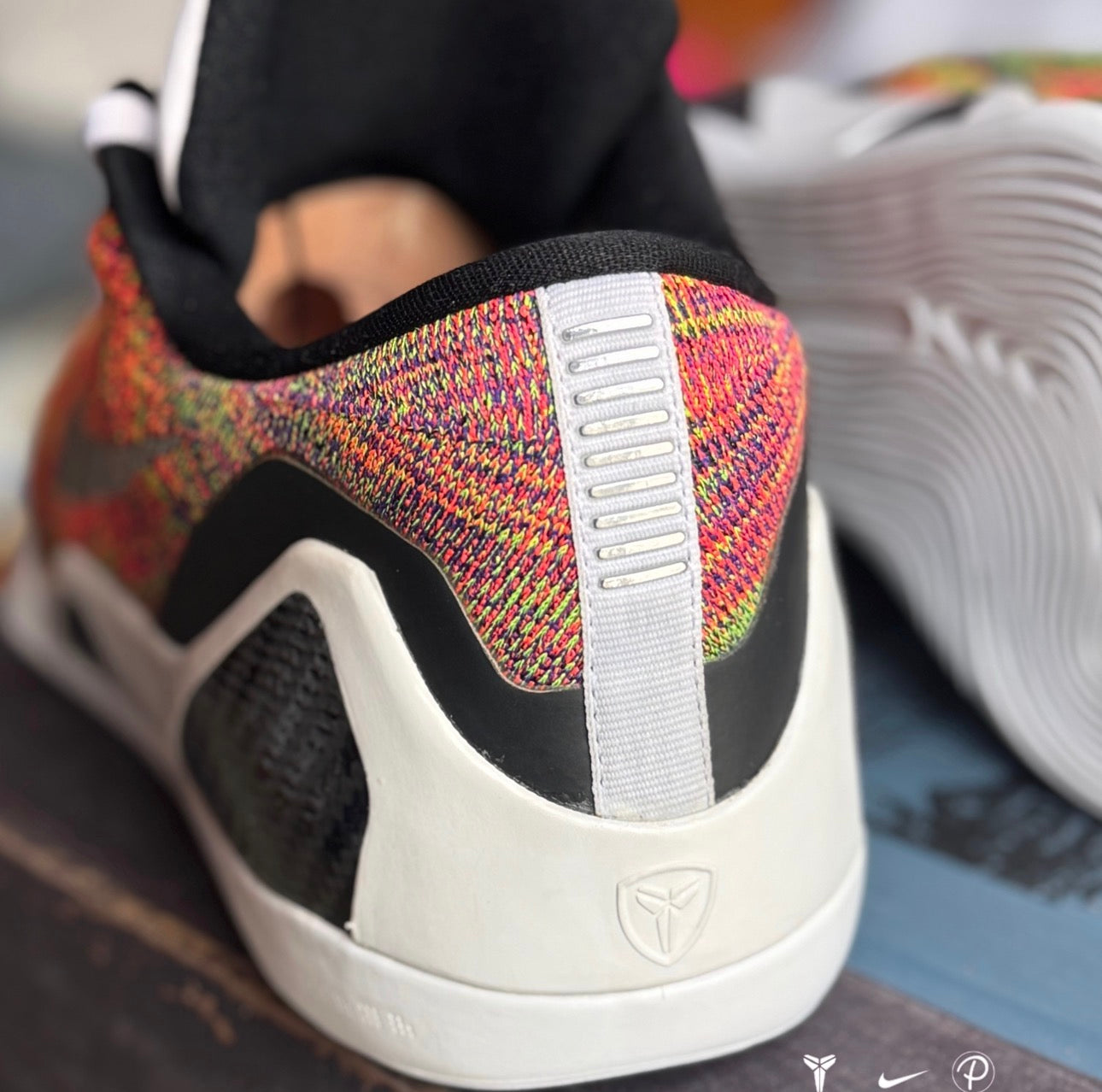 Nike ID Kobe 9 Low Masterpiece White 2015 (USED)