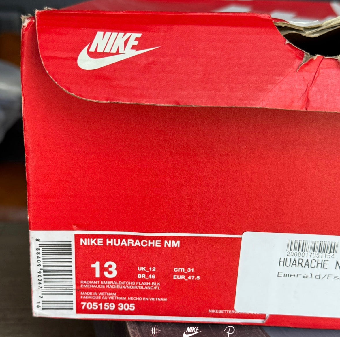 Nike Air Huarache NM Radiant Emerald 2015 (USED)