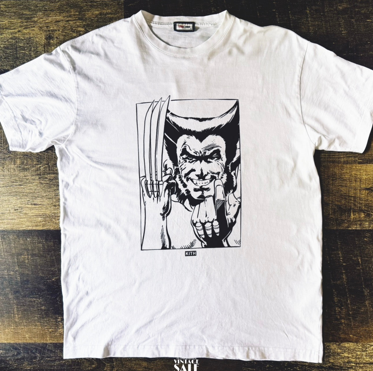 Kith x Marvel X-Men Anatomy Vintage Tee 2023 (USED)