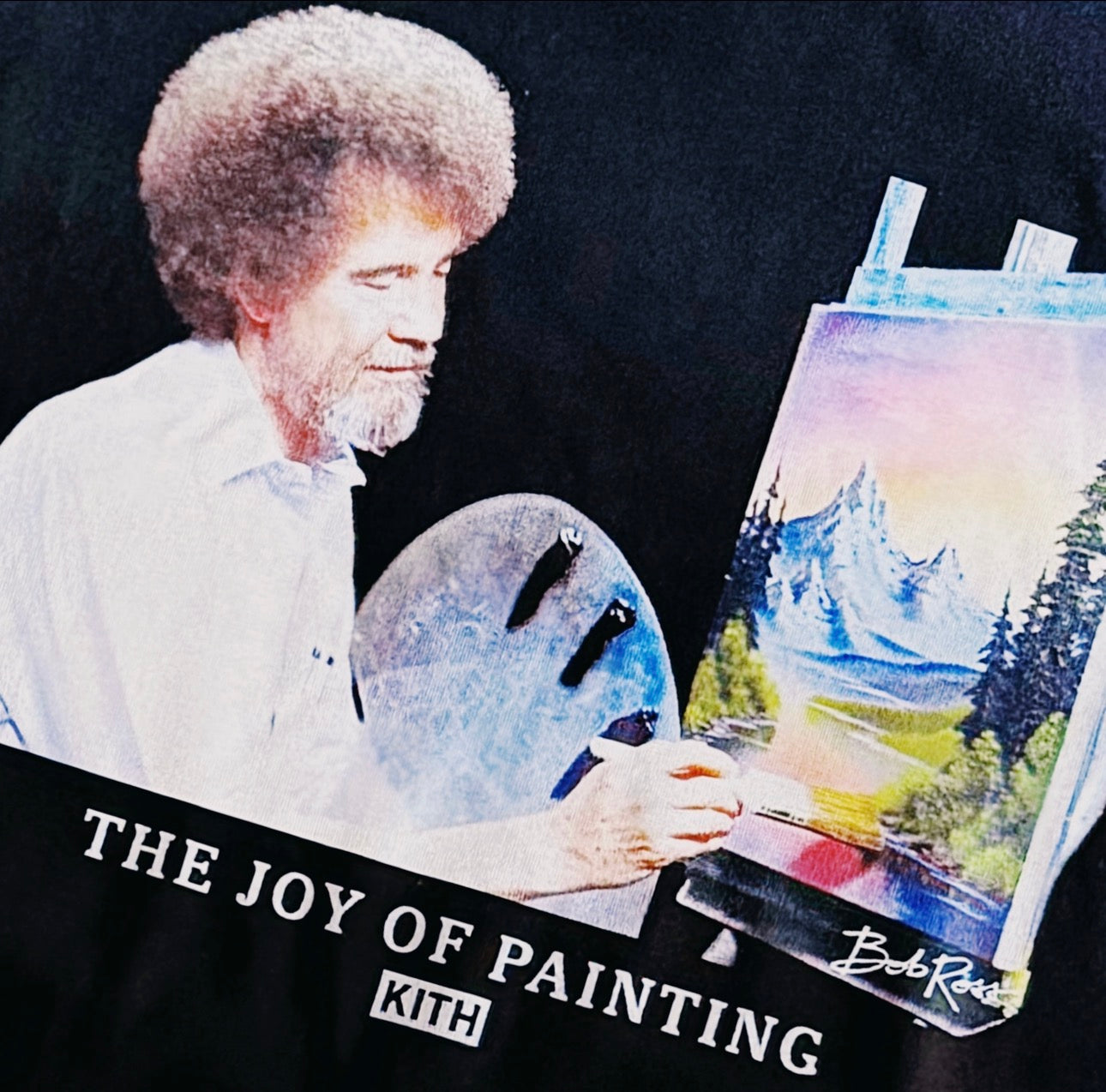 Kith for Bob Ross Joy of Painting Portrait Tee | Store Exclusive