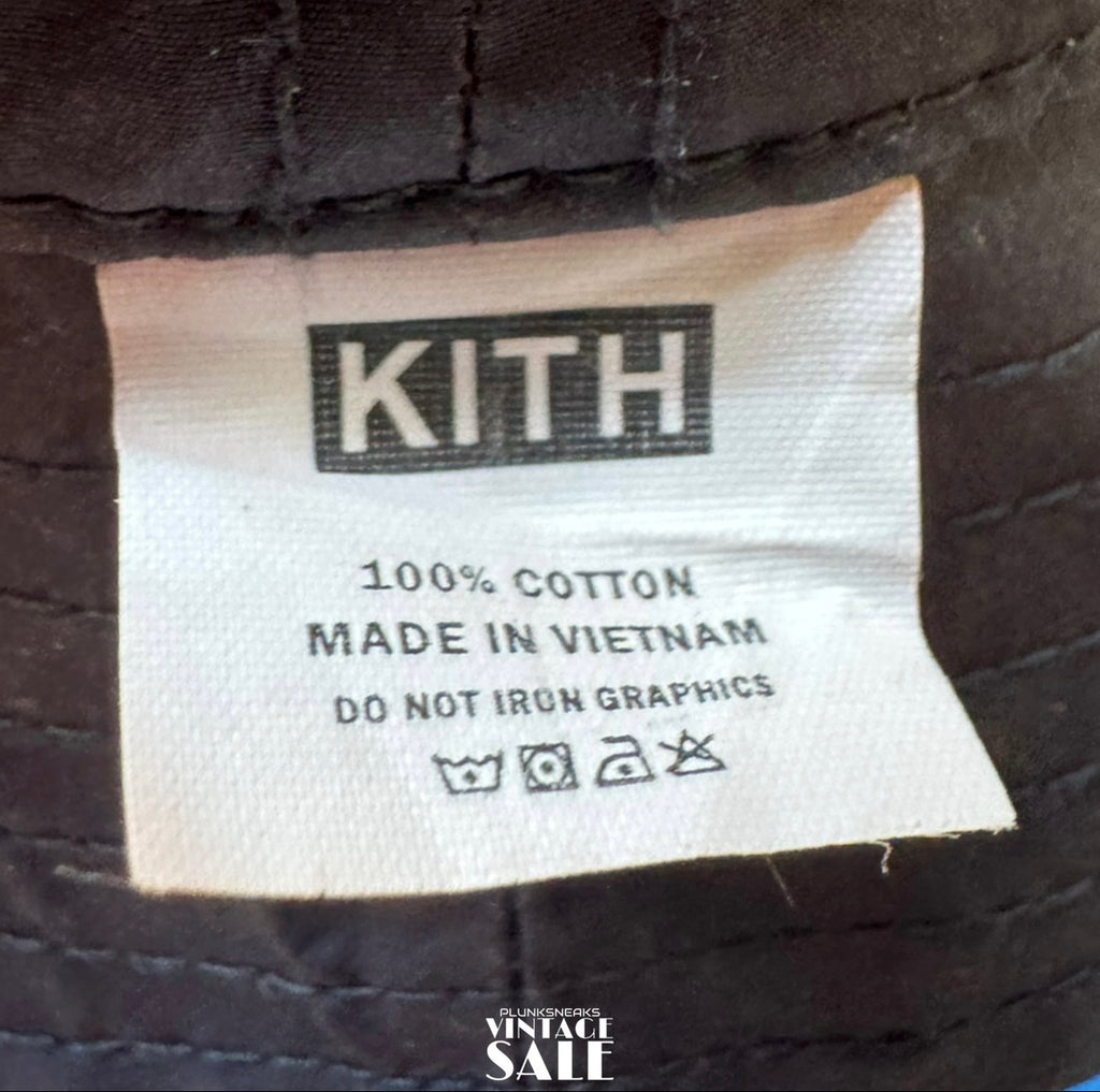Kith Silk Cotton Paisley Reversible Bucket Hat 2021 (USED)