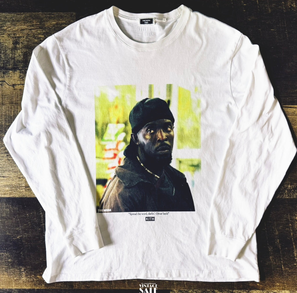 Kith For The Wire Omar Back Long-Sleeve Tee 2022 (USED)