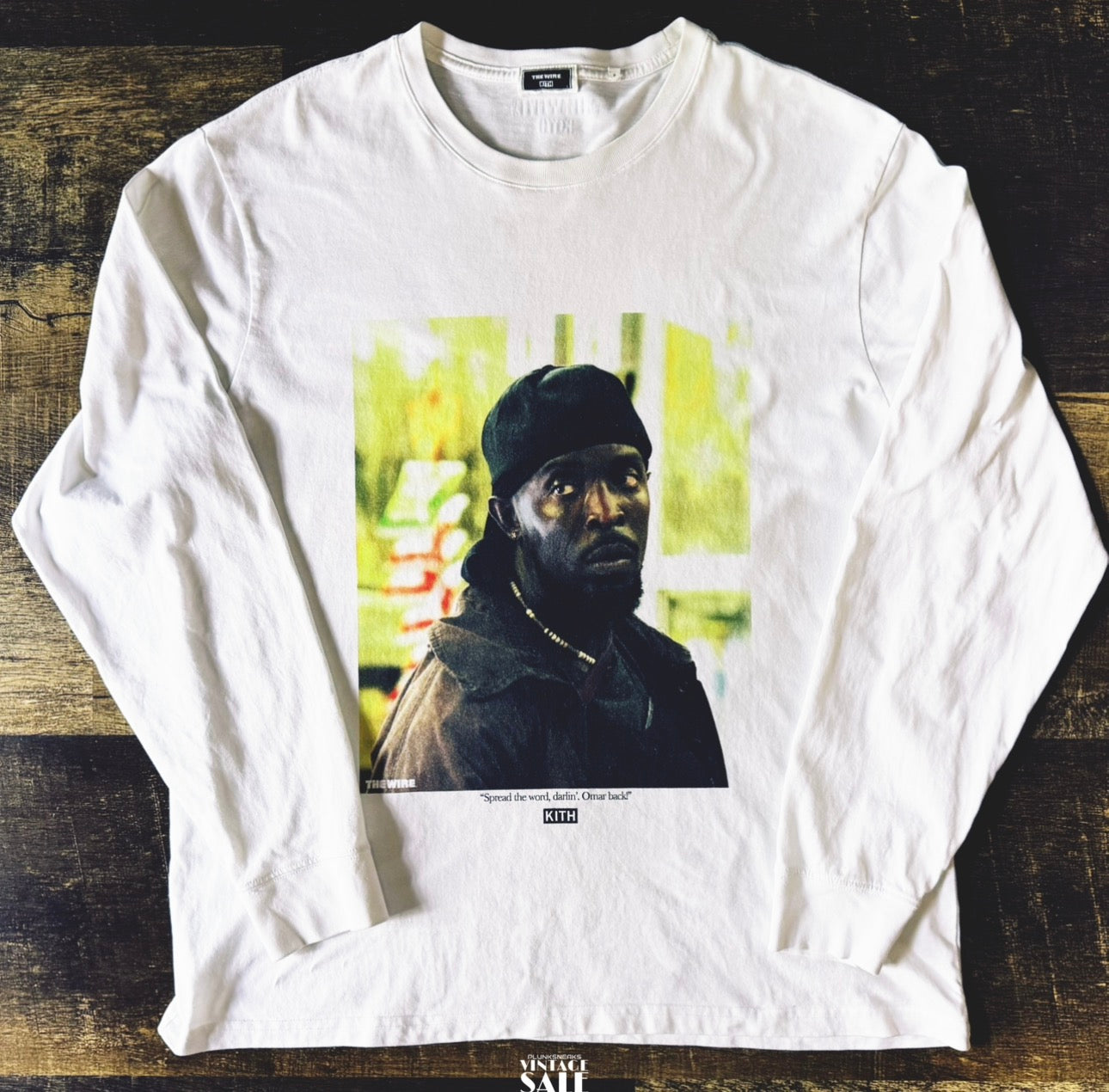 Kith For The Wire Omar Back Long-Sleeve Tee 2022 (USED)