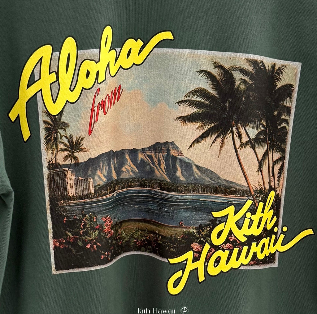 Kith Hawaii Aloha Postcard Vintage Tee | Store Exclusive