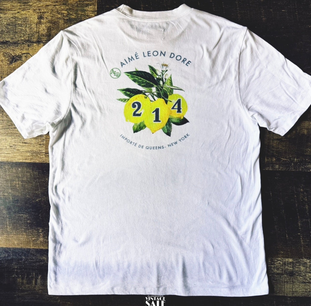 Aime Leon Dore Mulberry 214 Lime Tee 2021 (USED)