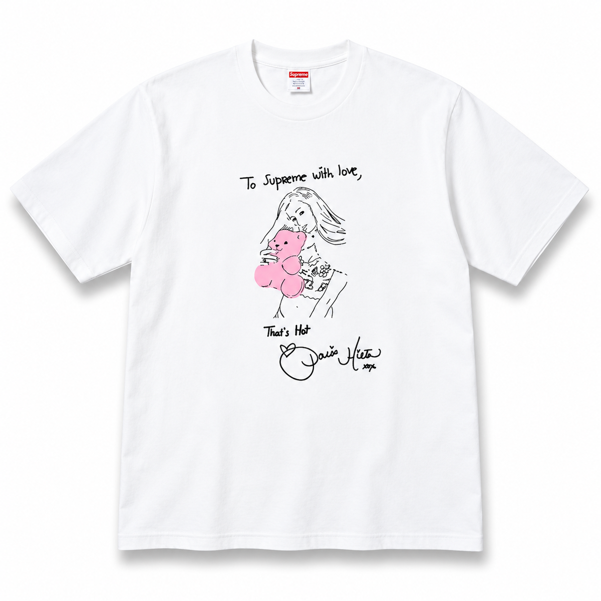 Supreme Paris Hilton Tee White 2026