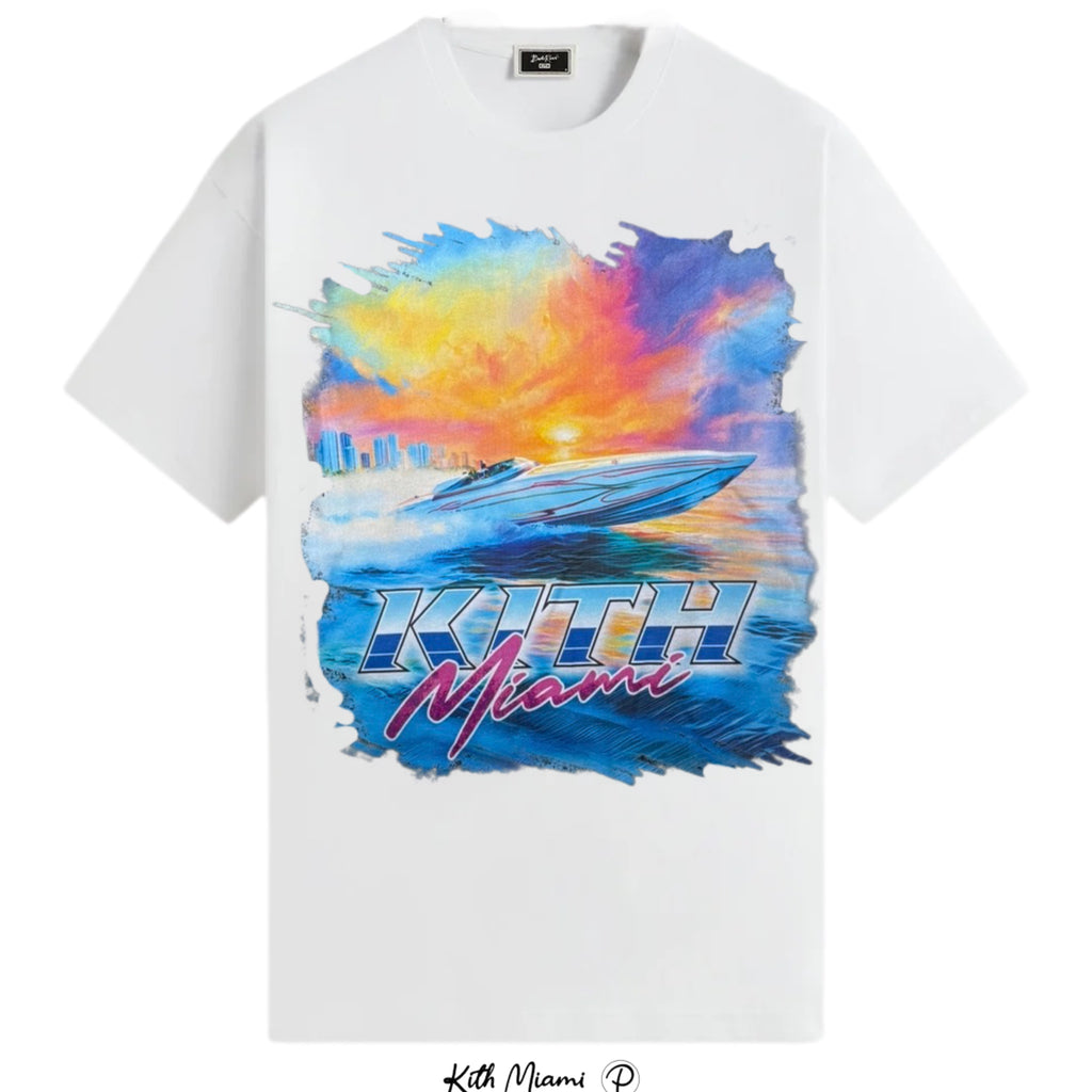Kith Miami Speed Boat Vintage Tee | Store Exclusive