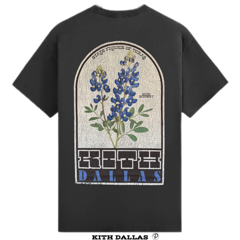 Kith Dallas Bluebonnet Box Logo Vintage Tee | Store Exclusive