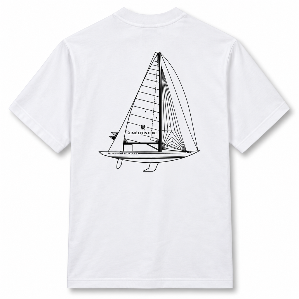 Aimé Leon Dore Marina Tee Bright White 2026
