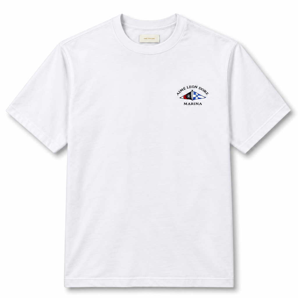 Aimé Leon Dore Marina Tee Bright White 2026