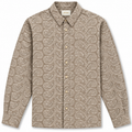 Aimé Leon Dore Paisley Embroidered Button Down Laurel Oak 2024