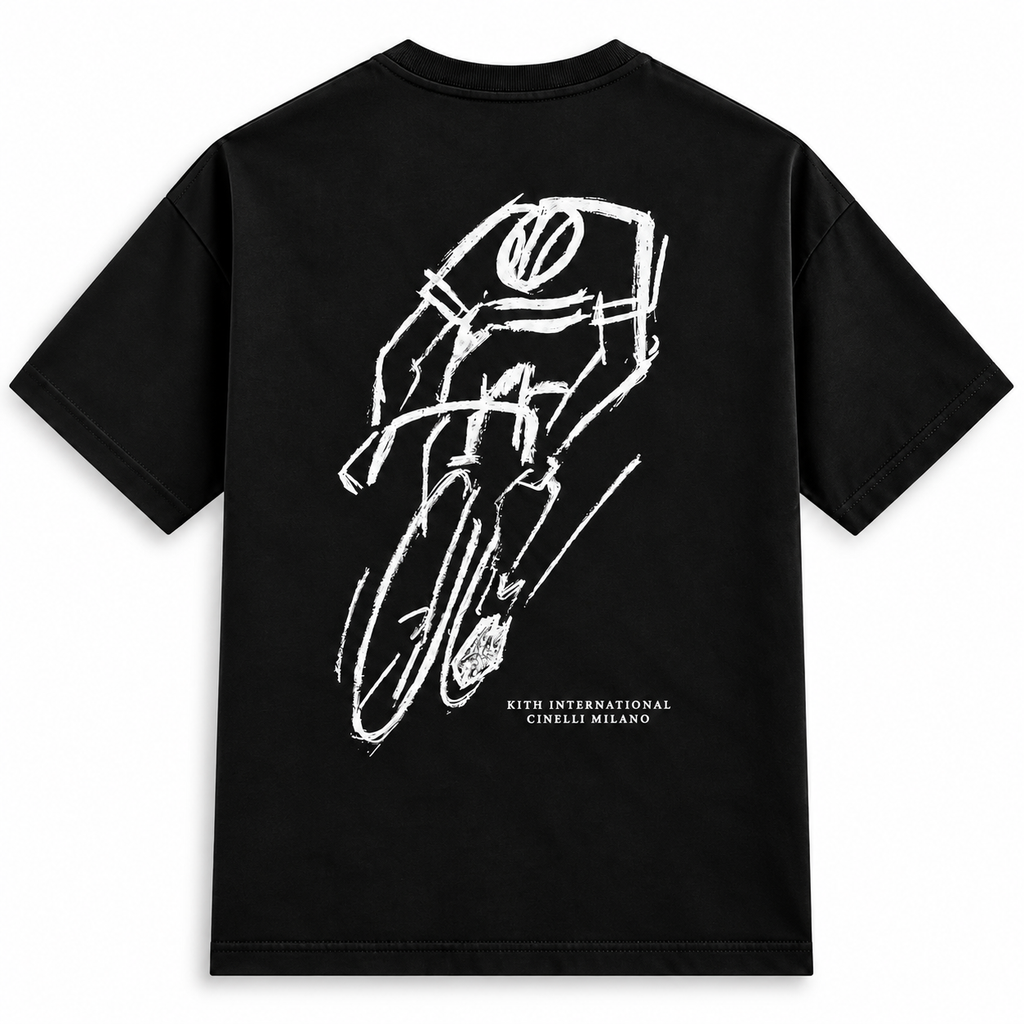 Kith for Cinelli Ciclismo Tee Black 2026