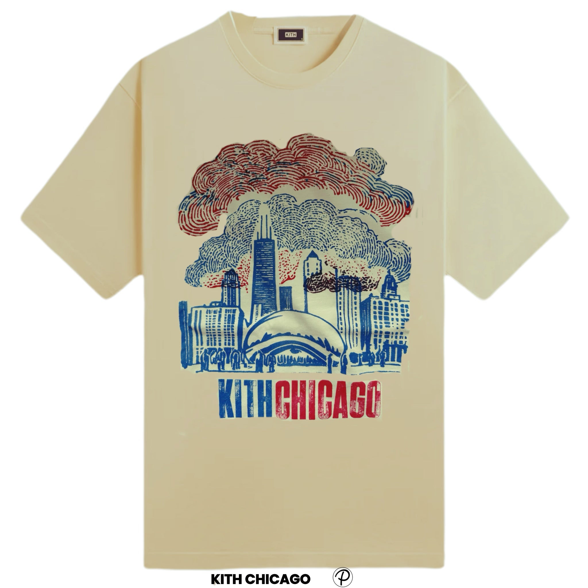 Kith Chicago Mosaic Skyline Tee | Store Exclusive