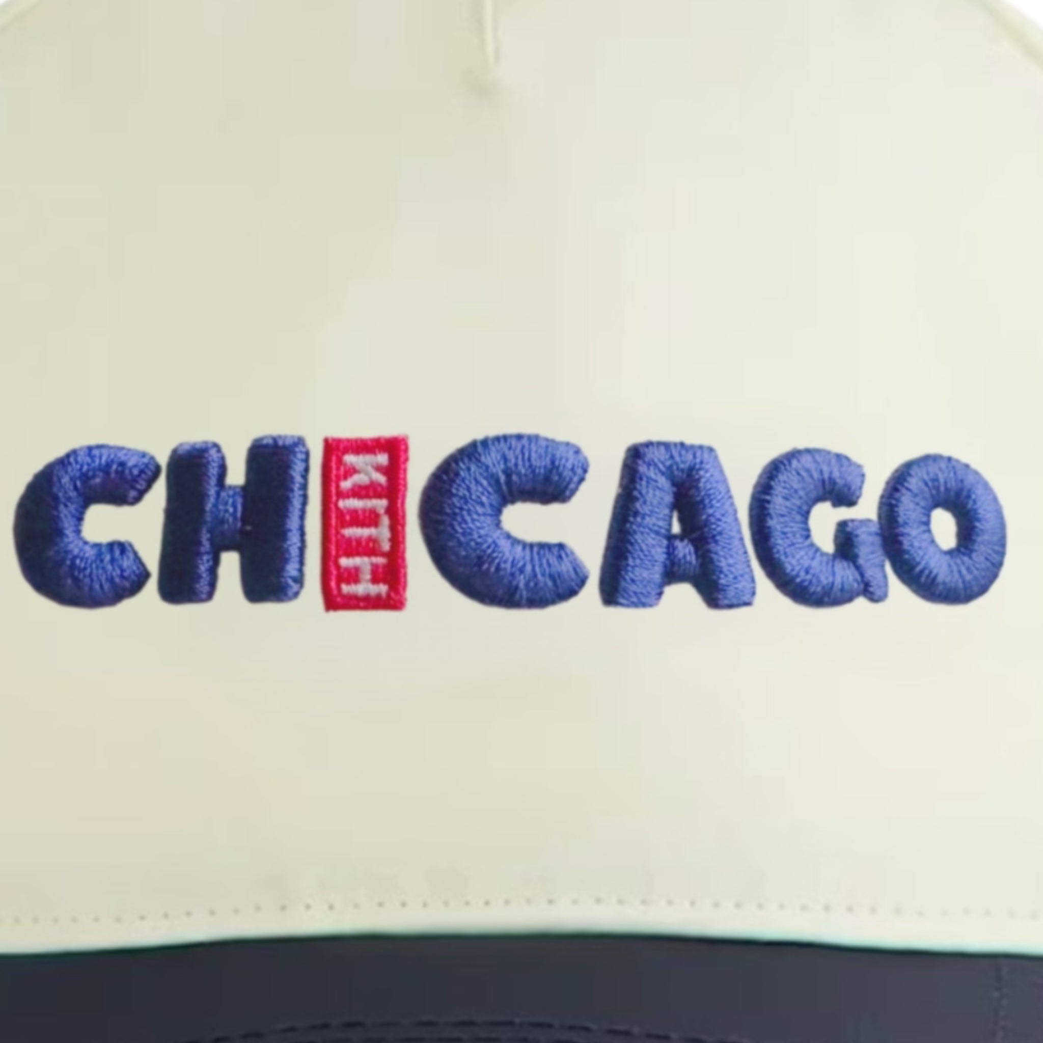 Kith Chicago Cubs Logo Nylon Bay Low Pinch Hat | Store Exclusive
