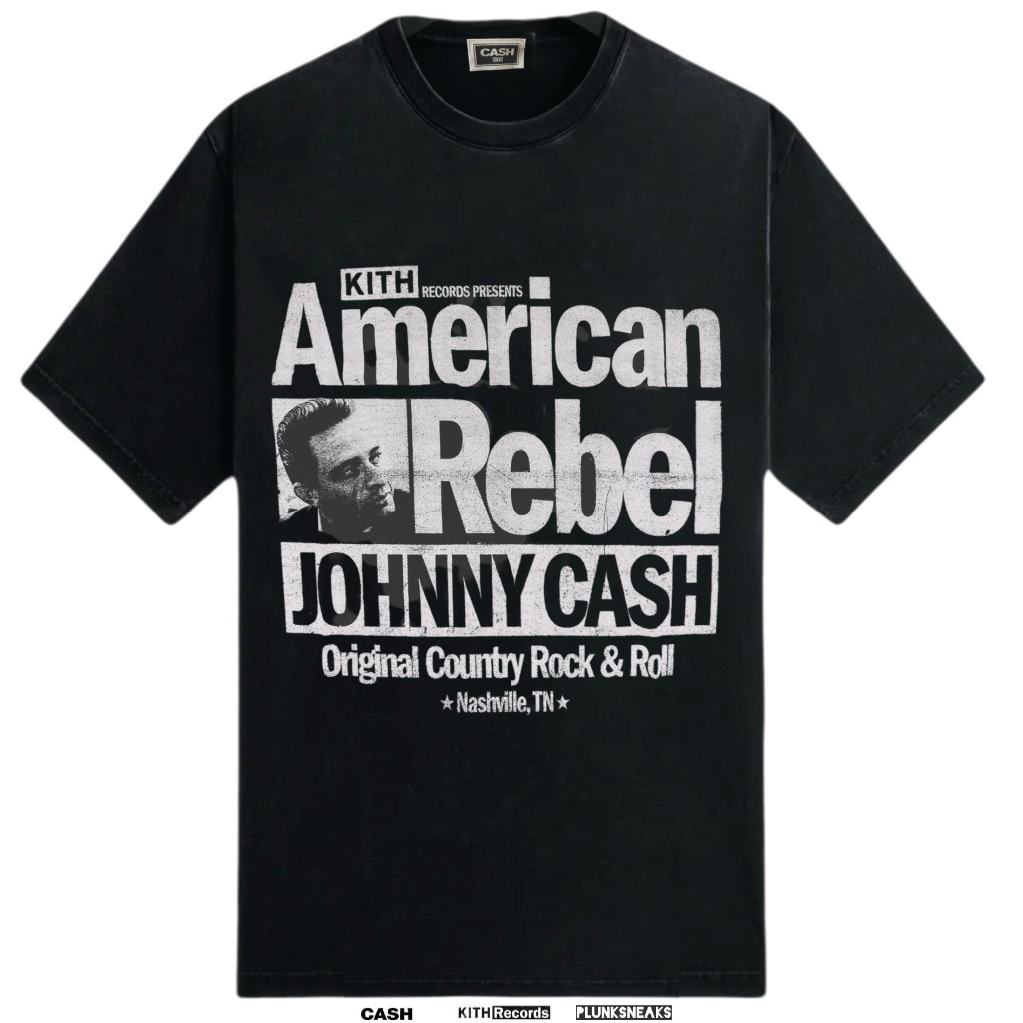 Kith Records for Johnny Cash American Rebel Vintage Tee | Store Exclusive