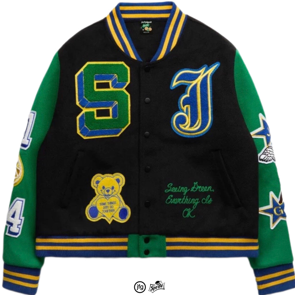 Joe Freshgoods for Sprite Image Is Nothing Varsity Jacket