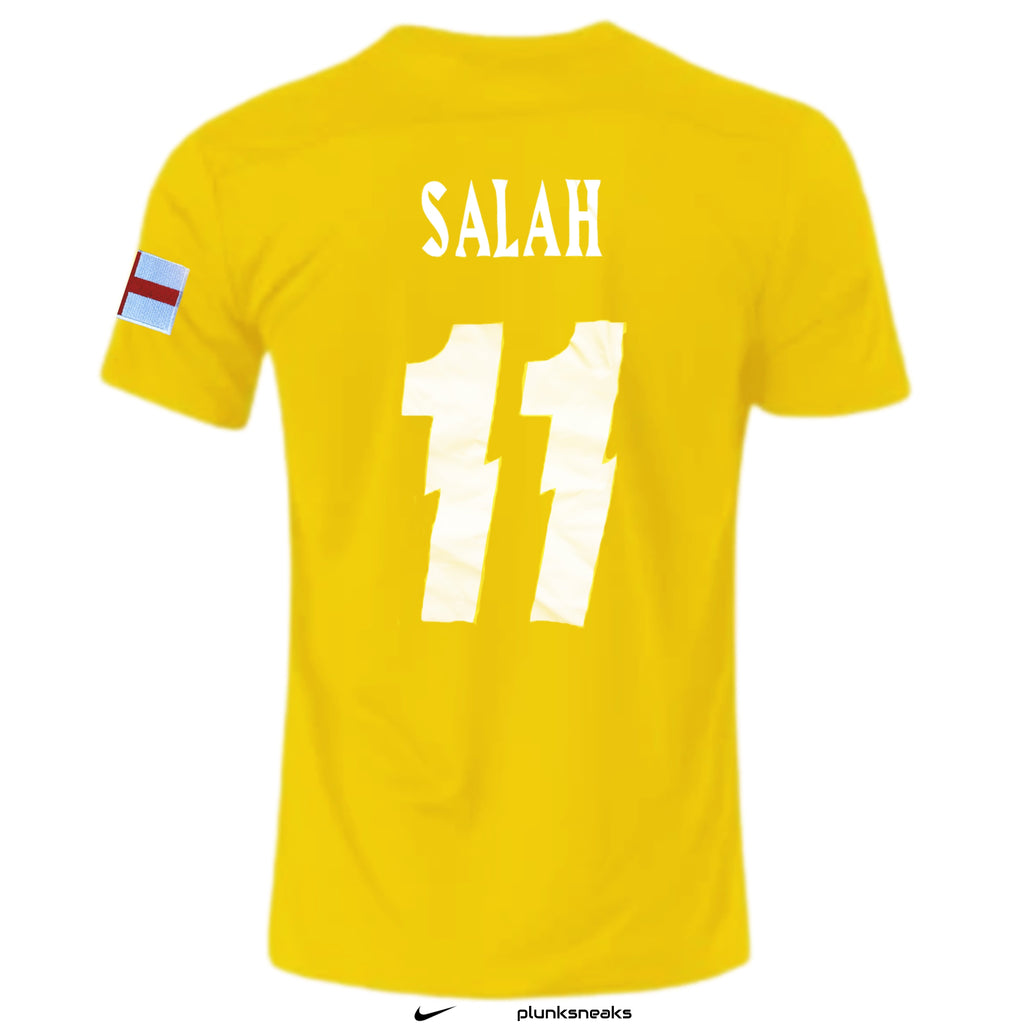 Nike London Custom KitBuilder Football Mohamed Salah Jersey 2018 (USED)