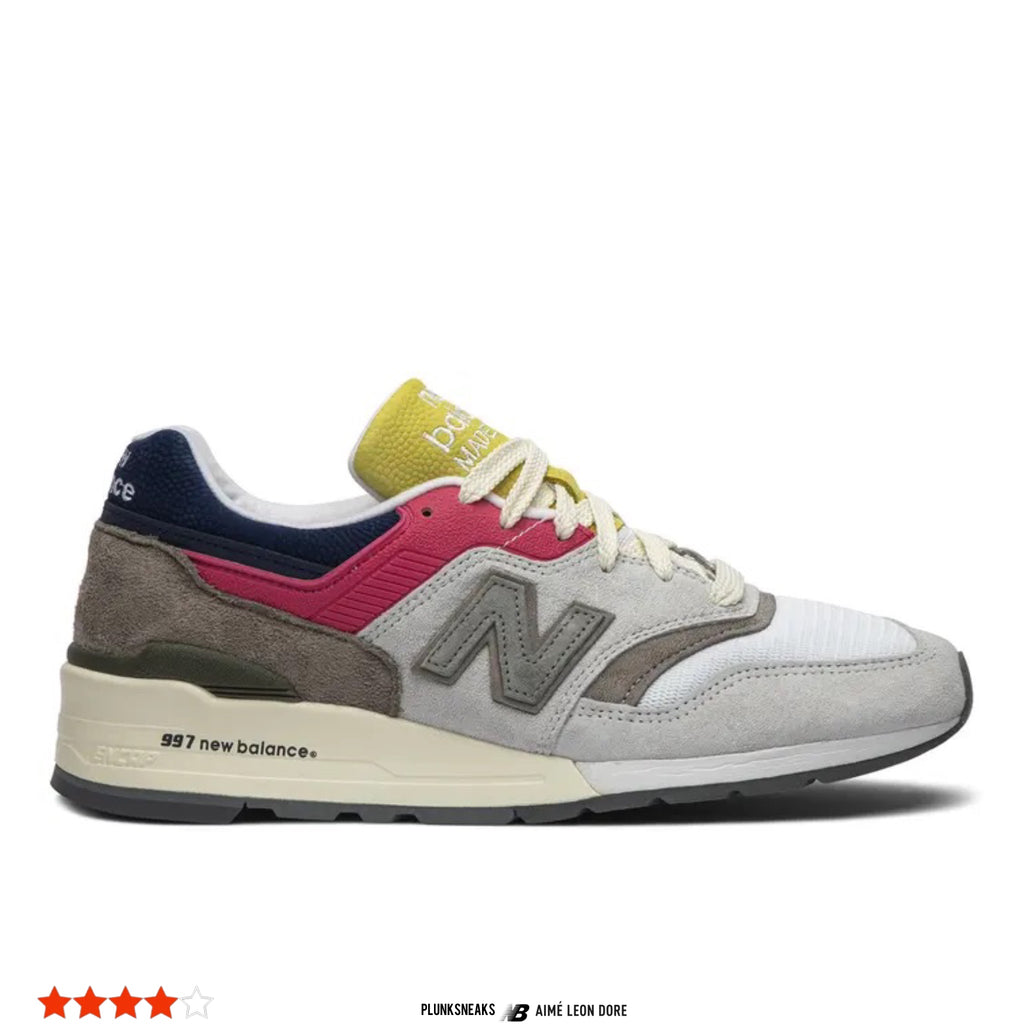 Aimé Leon Dore x New Balance 997 MiUSA Yellow Tongue 2019 (USED)