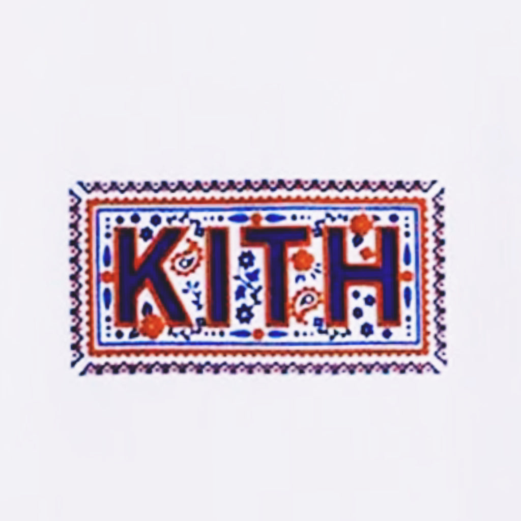 Kith Needlepoint Classic Box Logo Tee 2023 (USED)