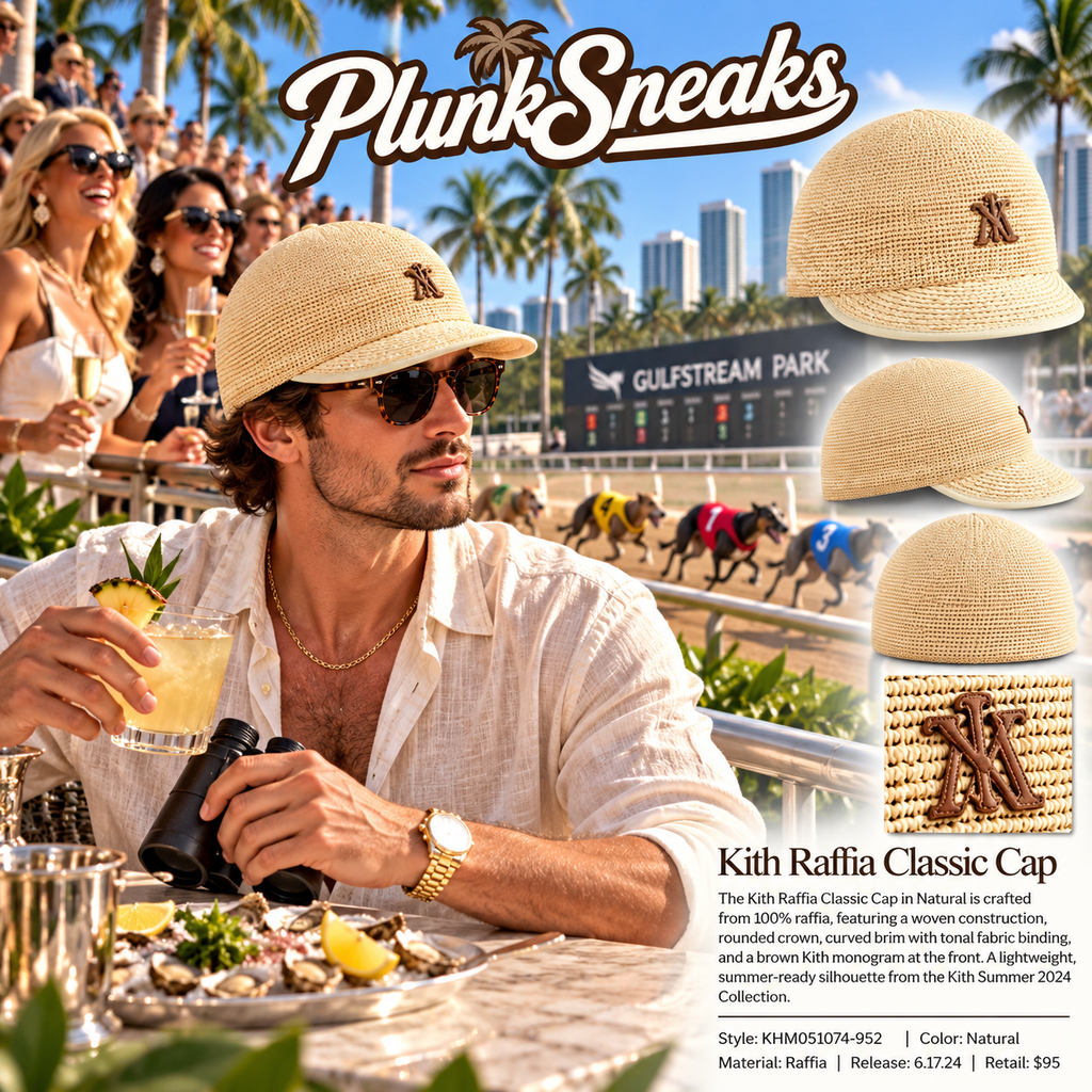 Kith Raffia Cap Natural 2024 (USED)